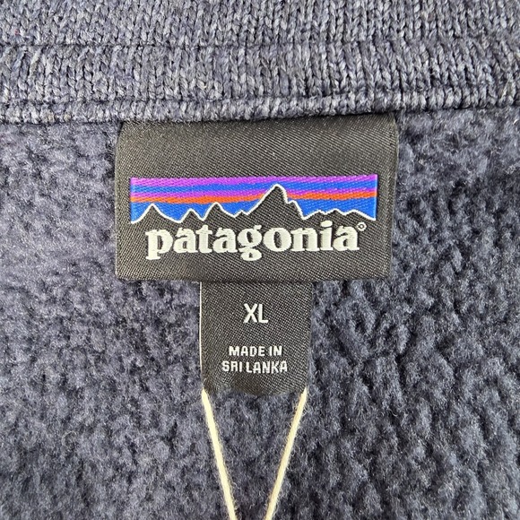 New Patagonia Jacket Women's Better Sweater Zippered Chore XL Pitch Blue NWT - Picture 2 of 15